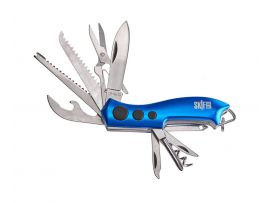Нож многофункциональный SKIF Plus Wavy, синий